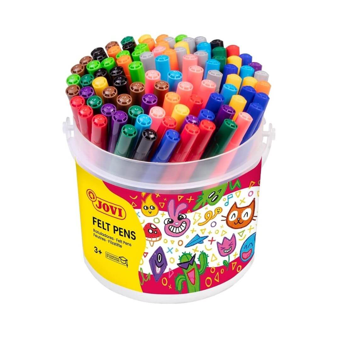 Pot 96 retoladors de colors assortits JOVI