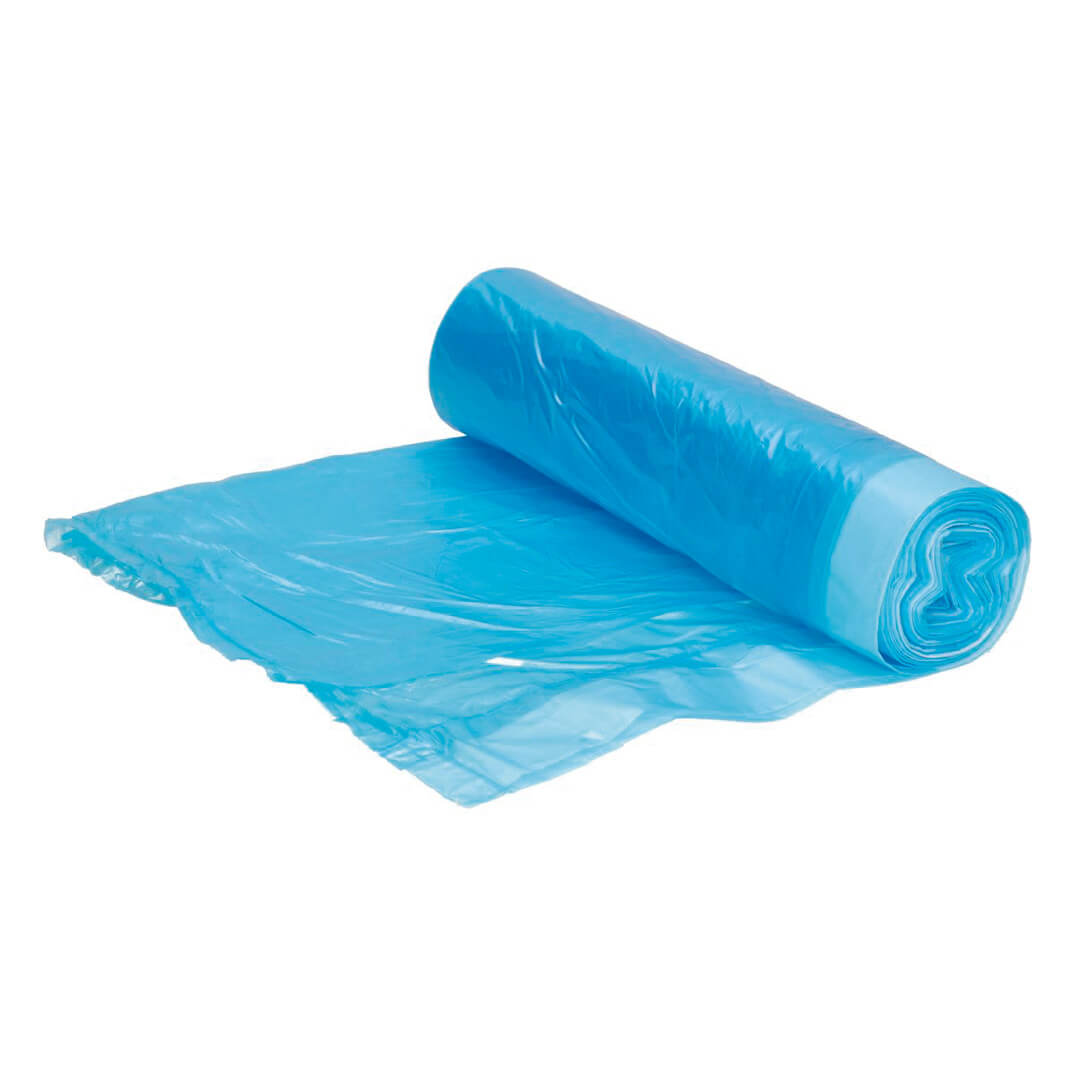 Bolsas basura autocierre 50x60 azul (15u)