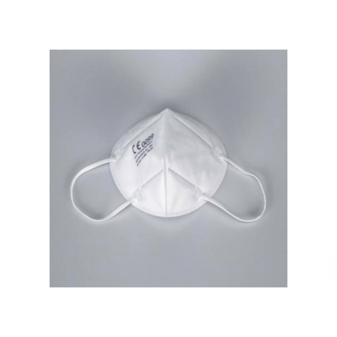 Mascarilla FFP2 NR sin válvula CE0099 color blanco