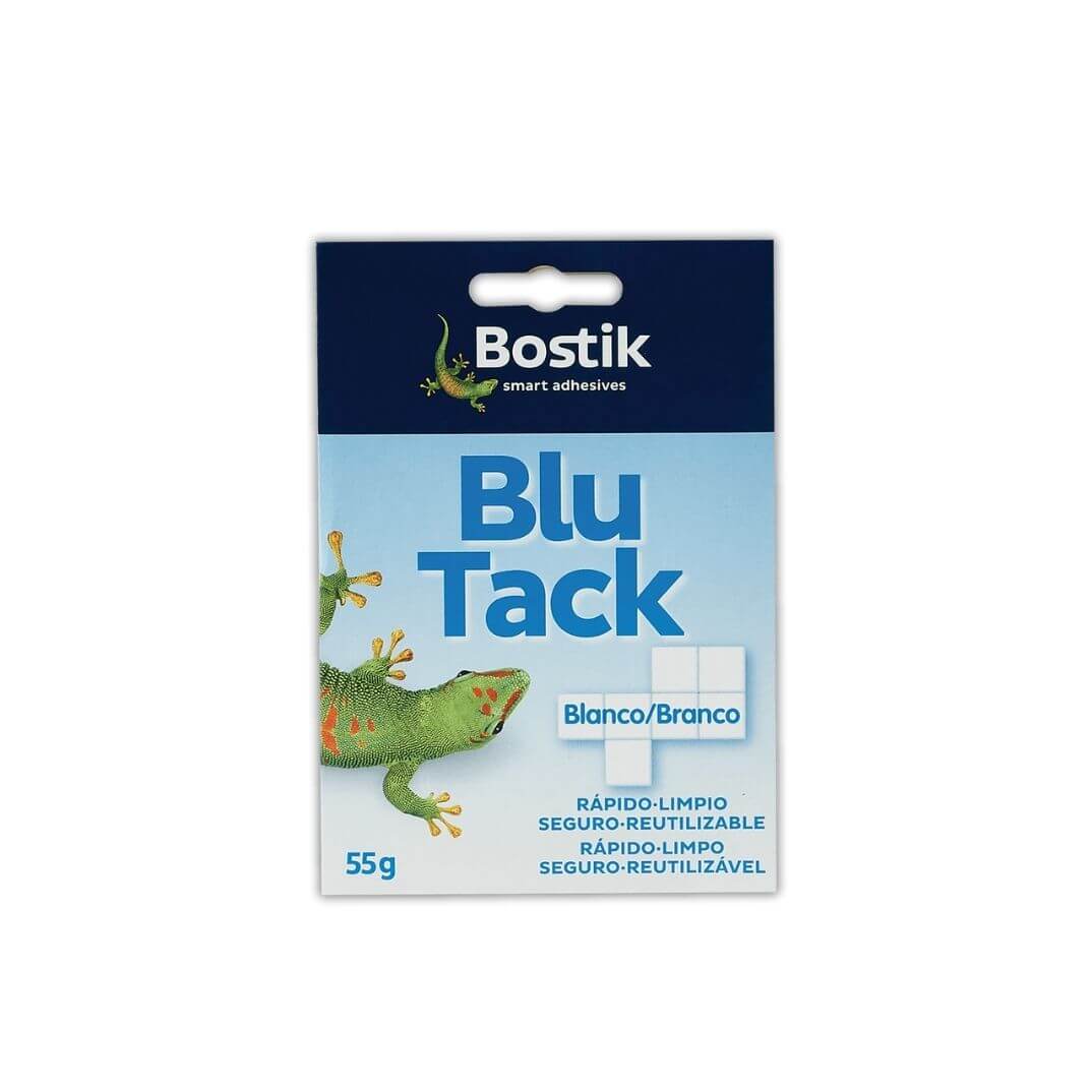 Masilla Blutack color blanco