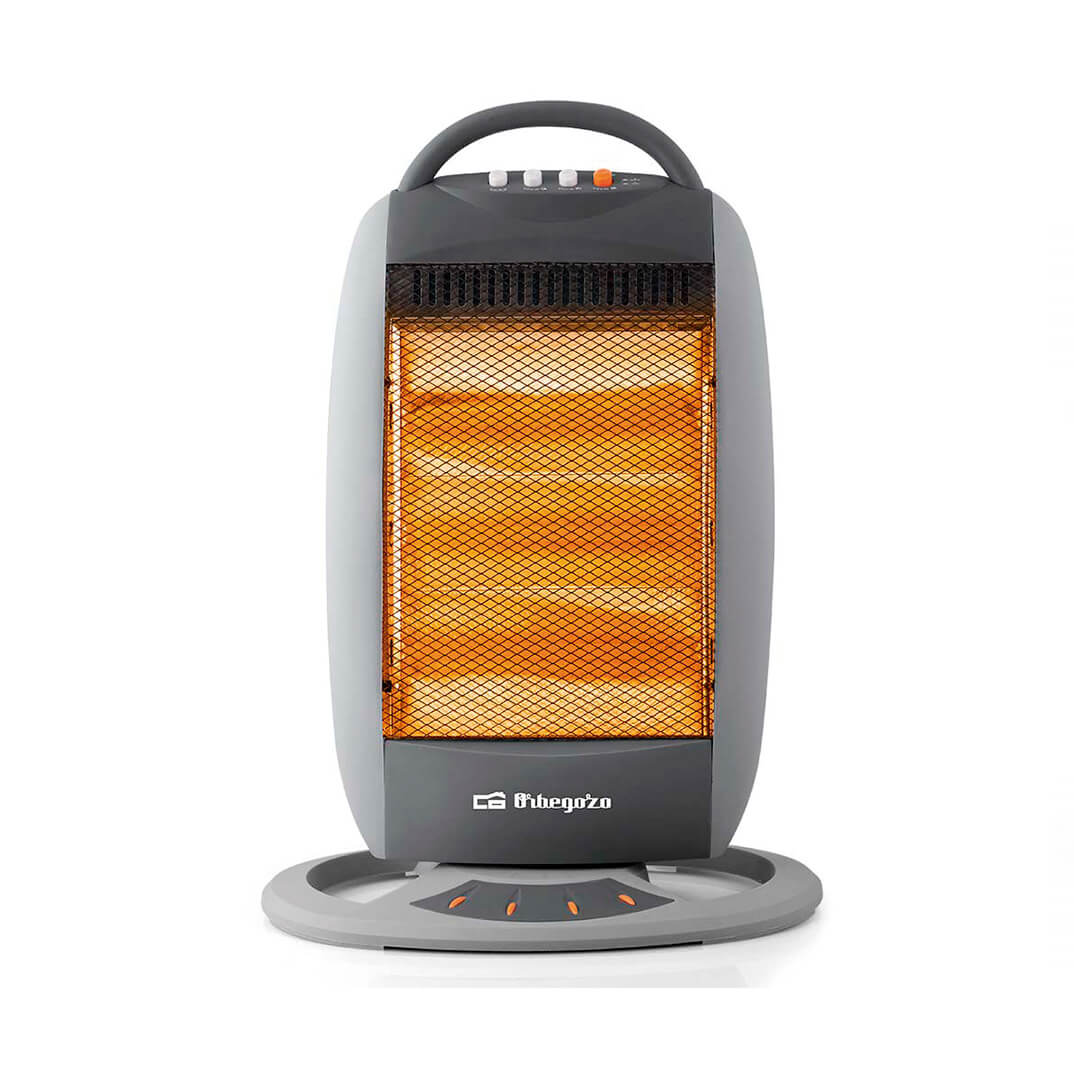 Estufa halògena Orbegozo 3 nivells potència 1200 W