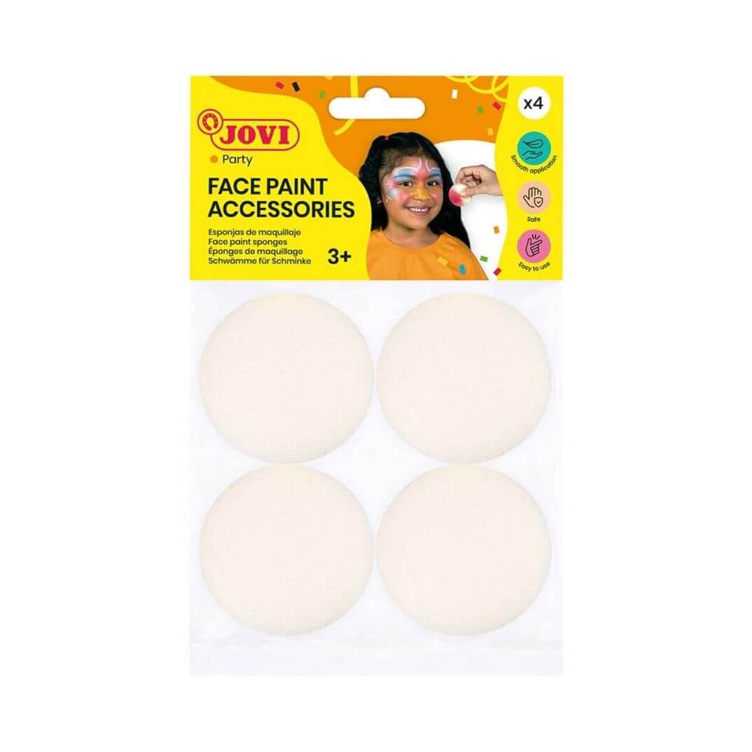 Bossa de 4 esponges de maquillatge Jovi