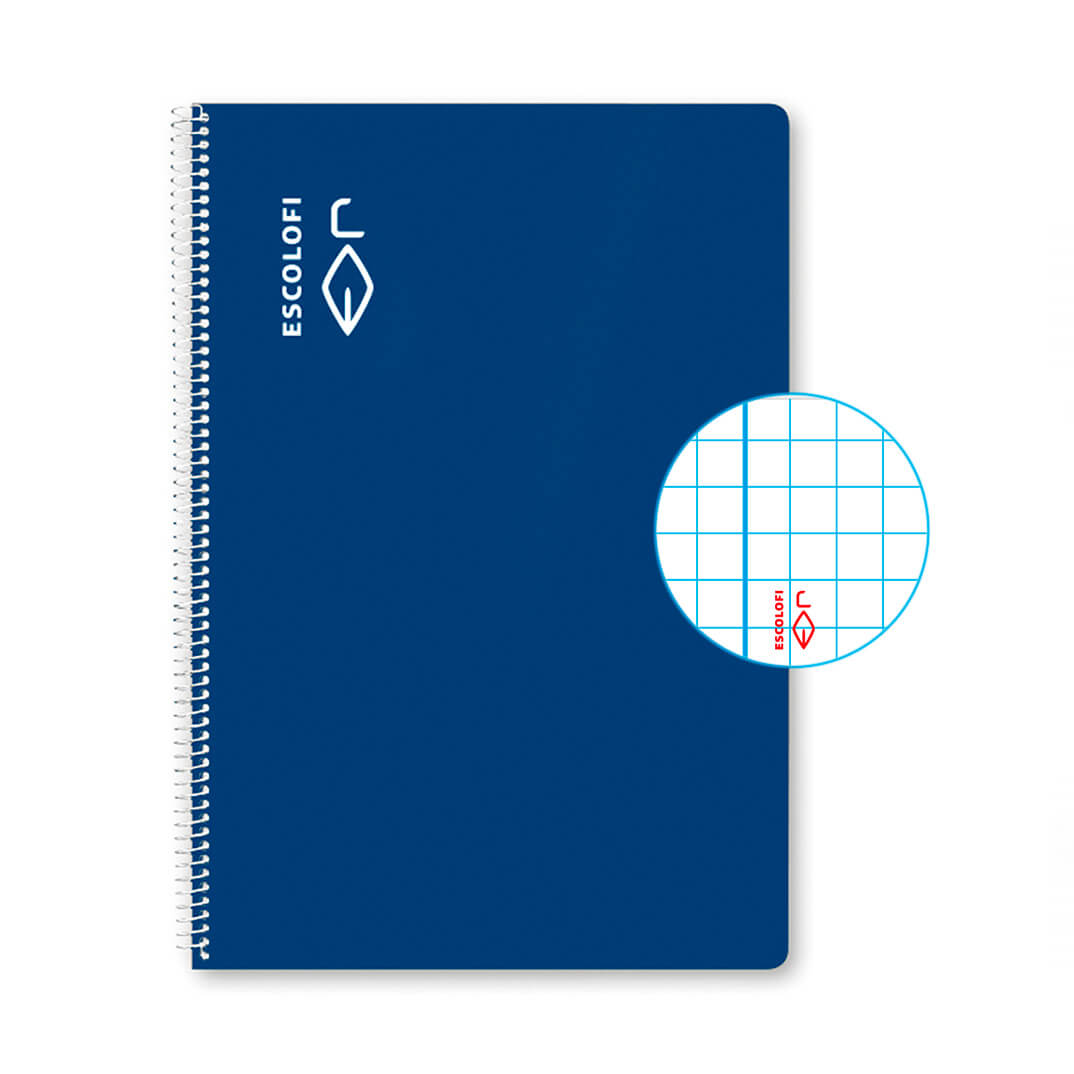 Quadern Escolofi A4 C4 40 fulls blau