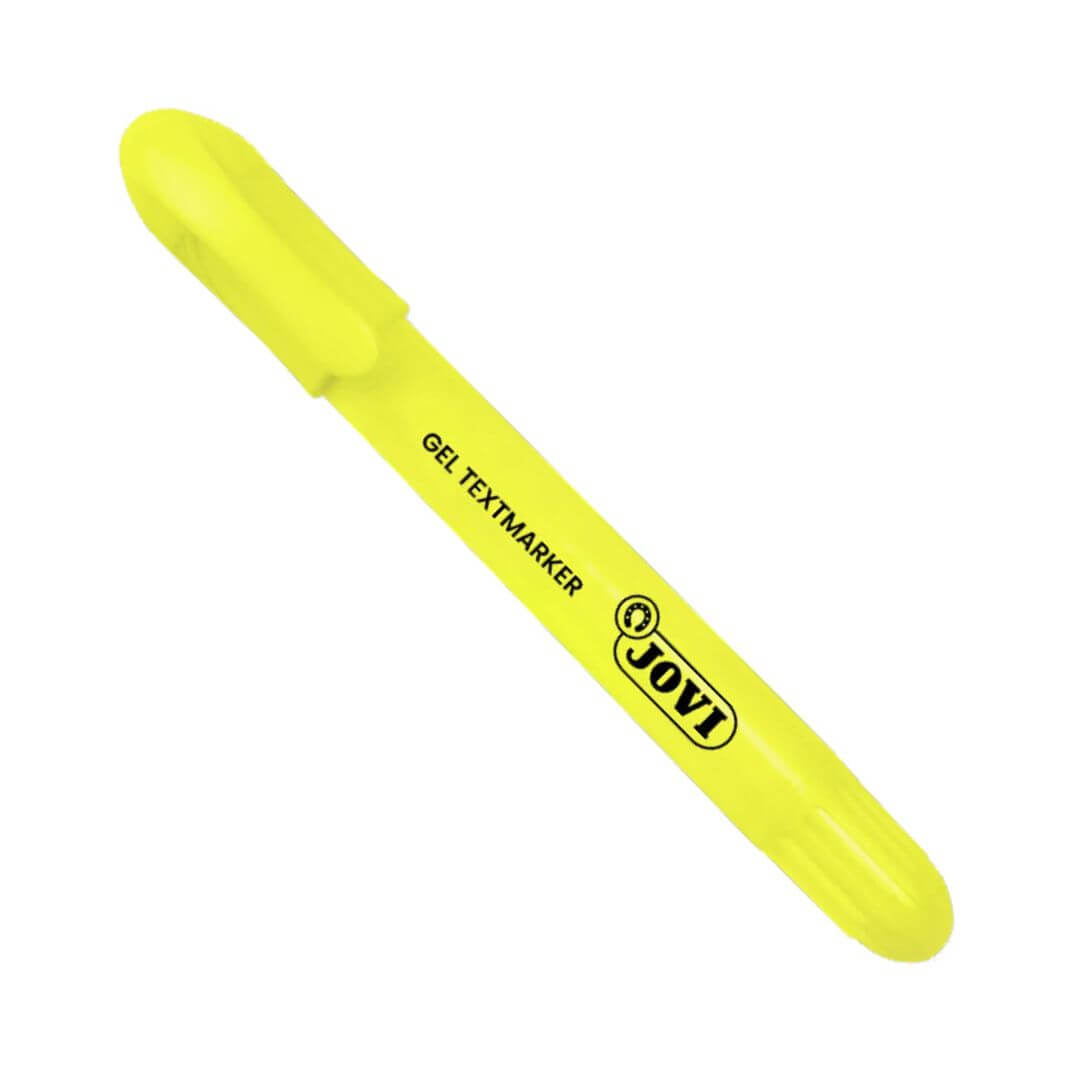 Marcador gel neó stick groc