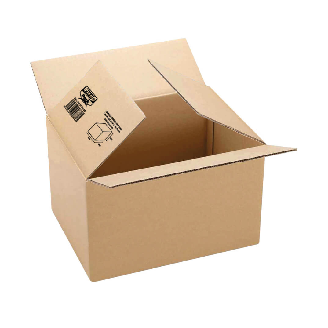 Caja embalar fixopack 60x50x50 cm doble canal