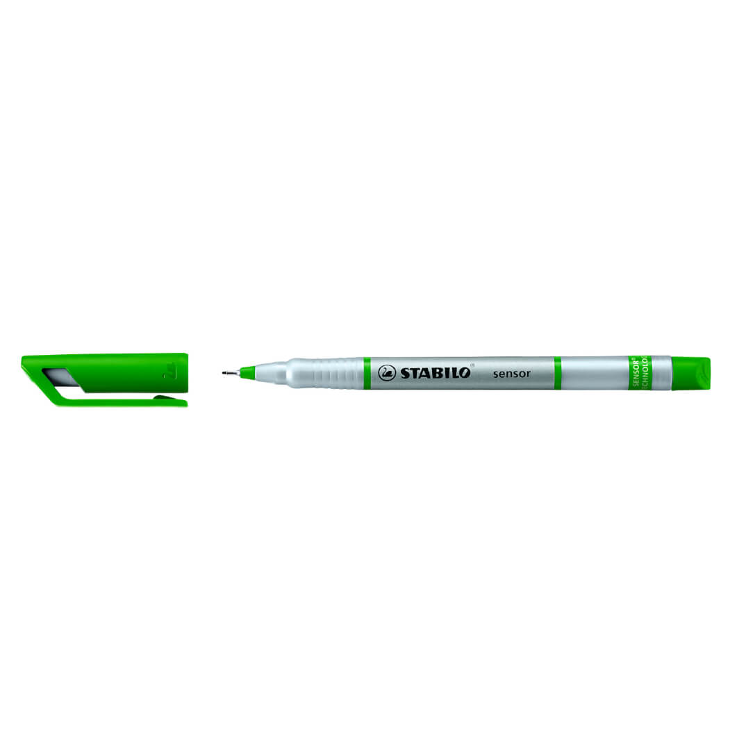Rotulador Stabilo sensor verde