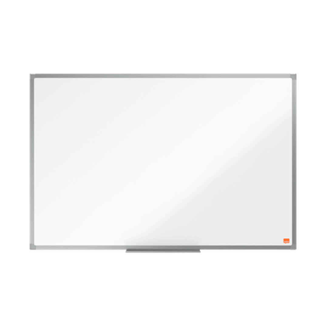 Pizarra Nobo Essence acero lacado 900x600 blanco