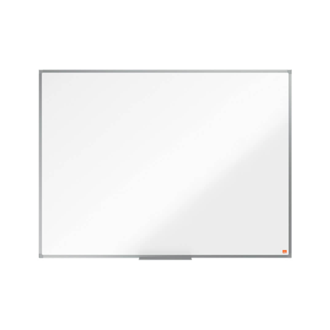 Pizarra Nobo Essence acero lacado 1200x900 blanco