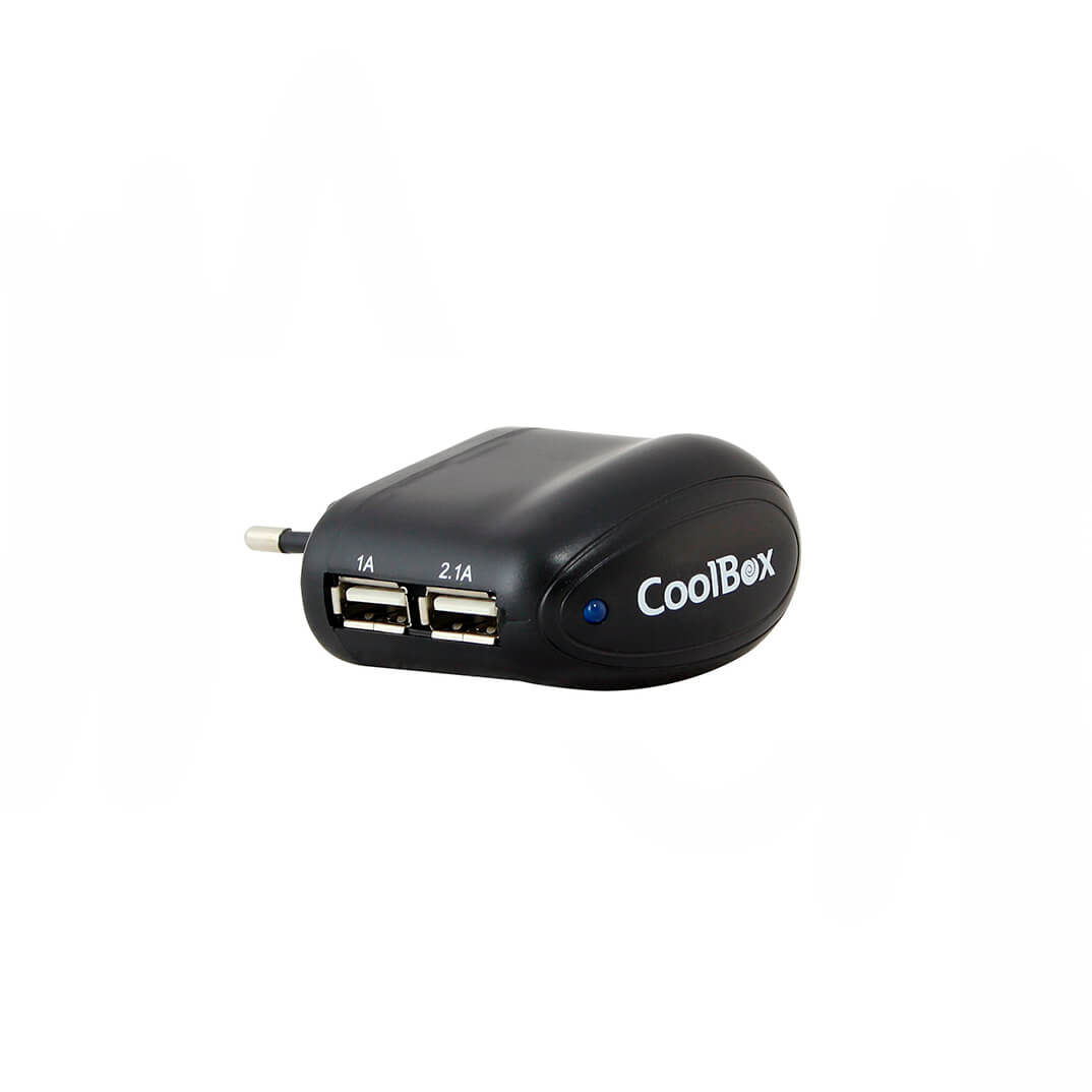 Cargador de pared USB x 2 puertos