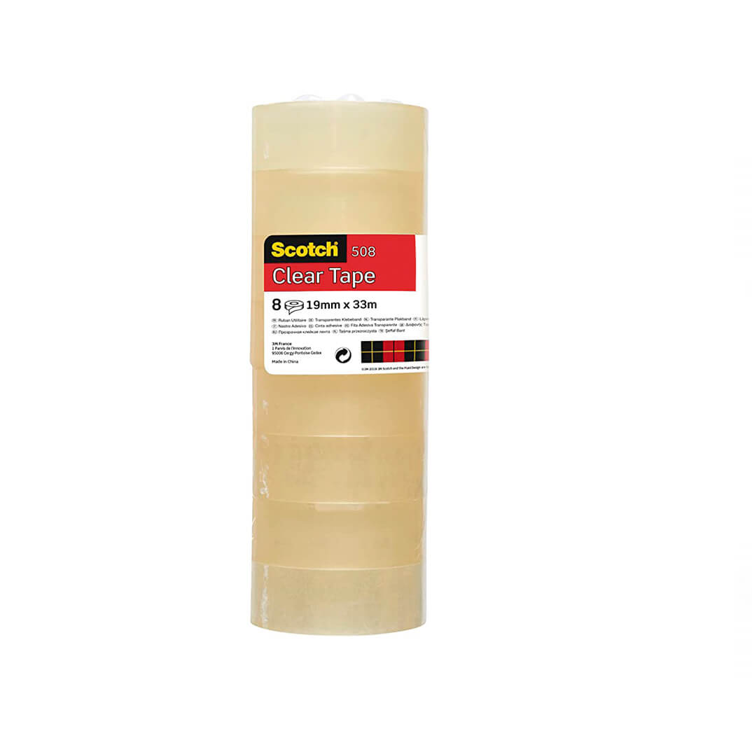 Cinta adhesiva Scotch® 19x33 transparente