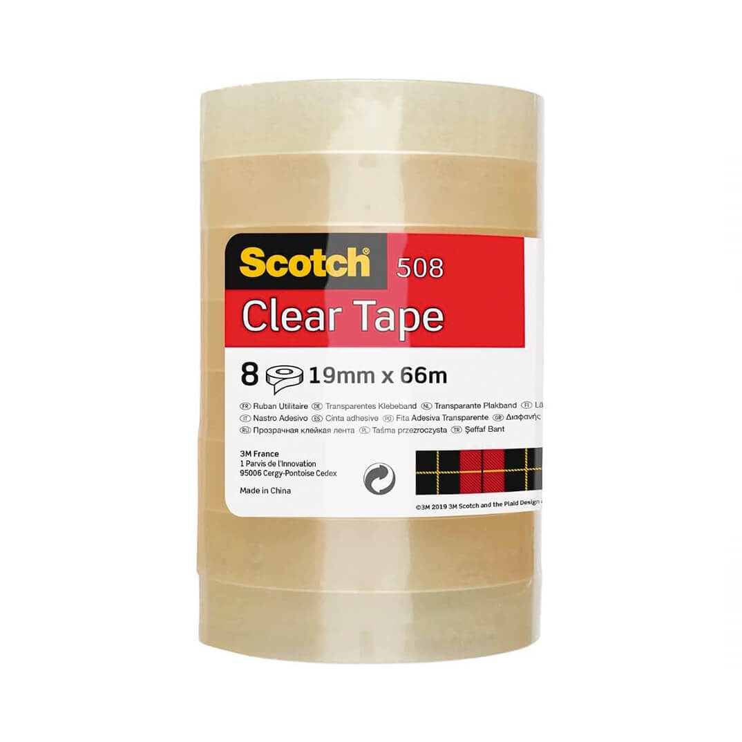 Cinta adhesiva Scotch® 19x66 transparente