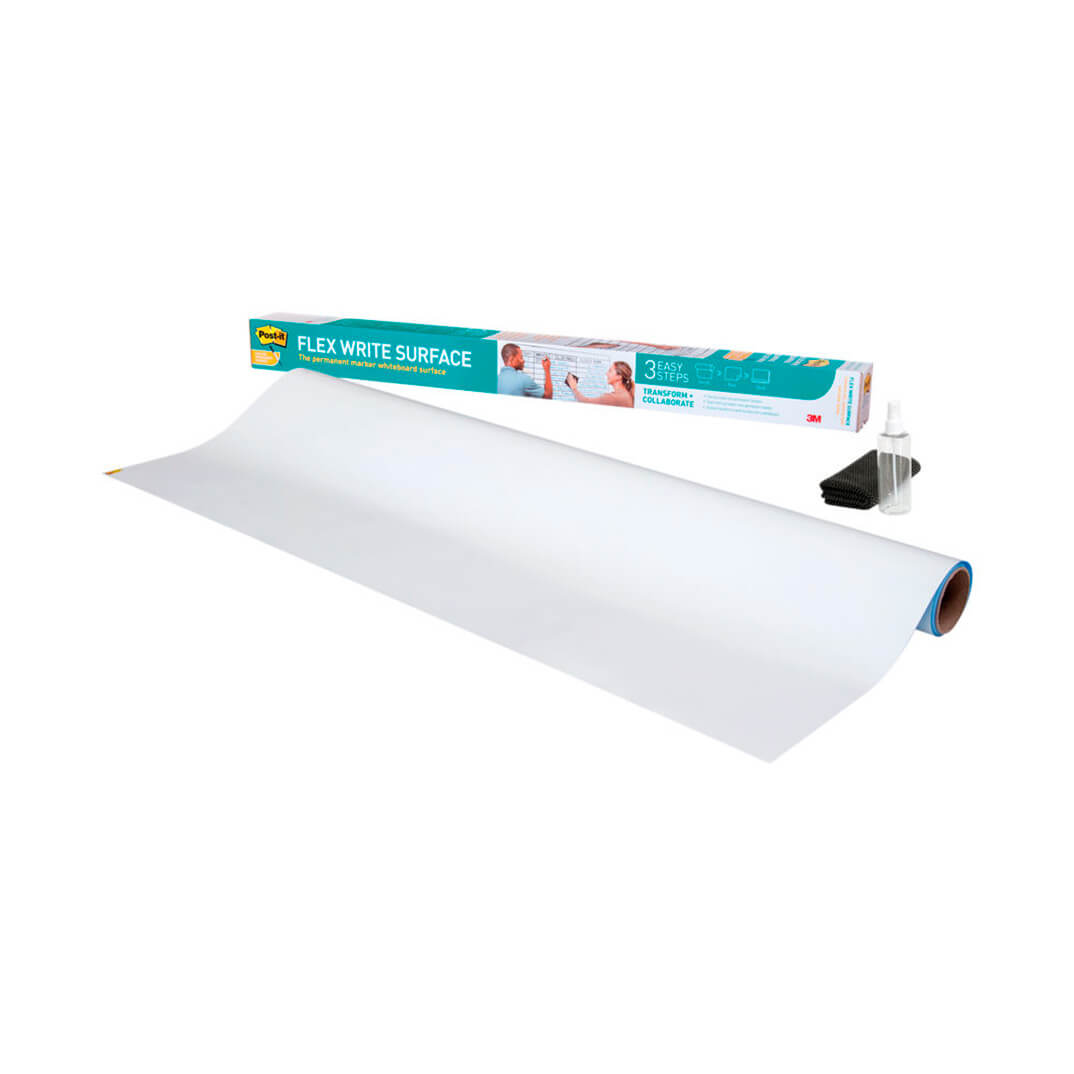 Pissarra blanca Flex Write Post-it 91,4cm x 1,219m