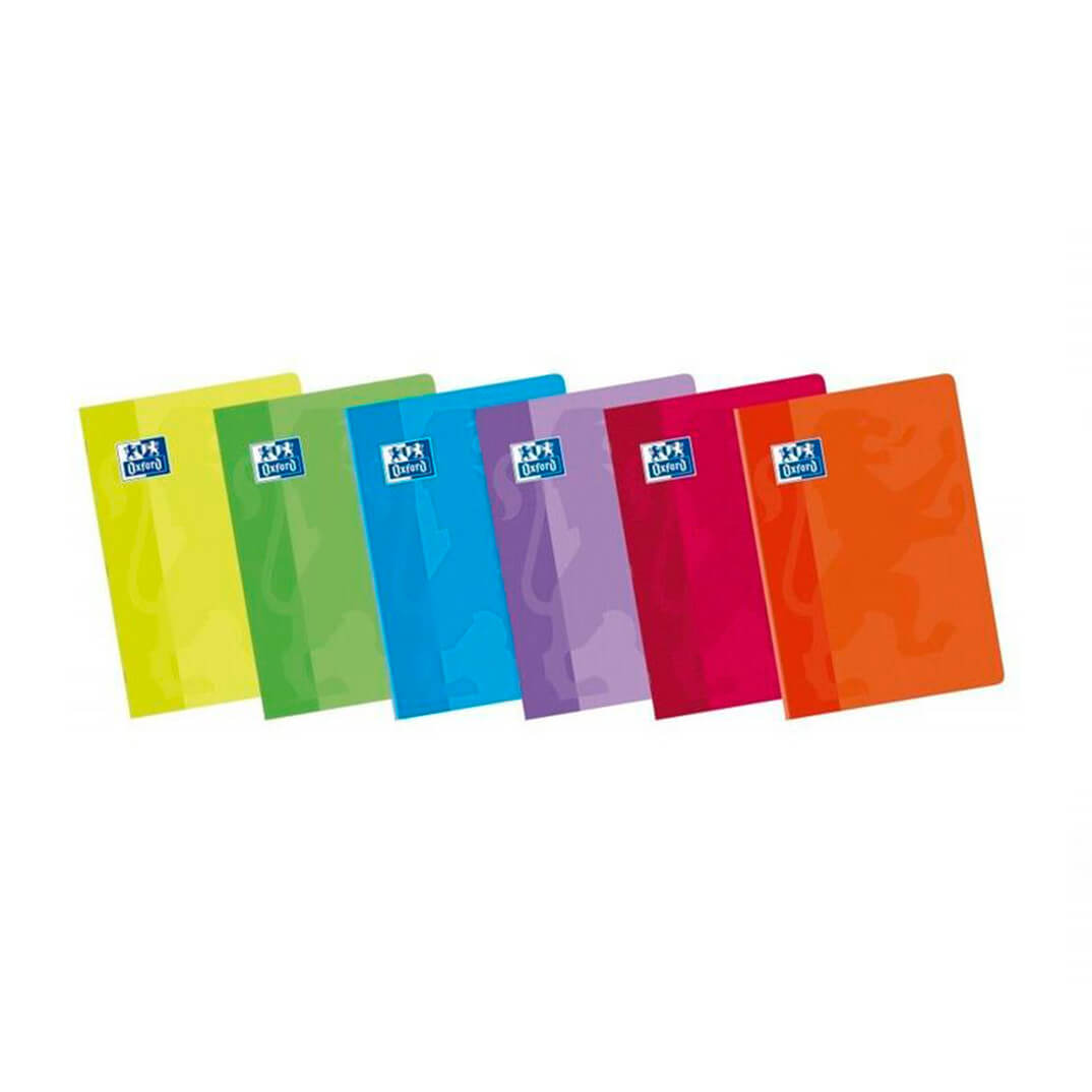 Libreta grapada A5 pauta 3.5 colores surtidos 50 h