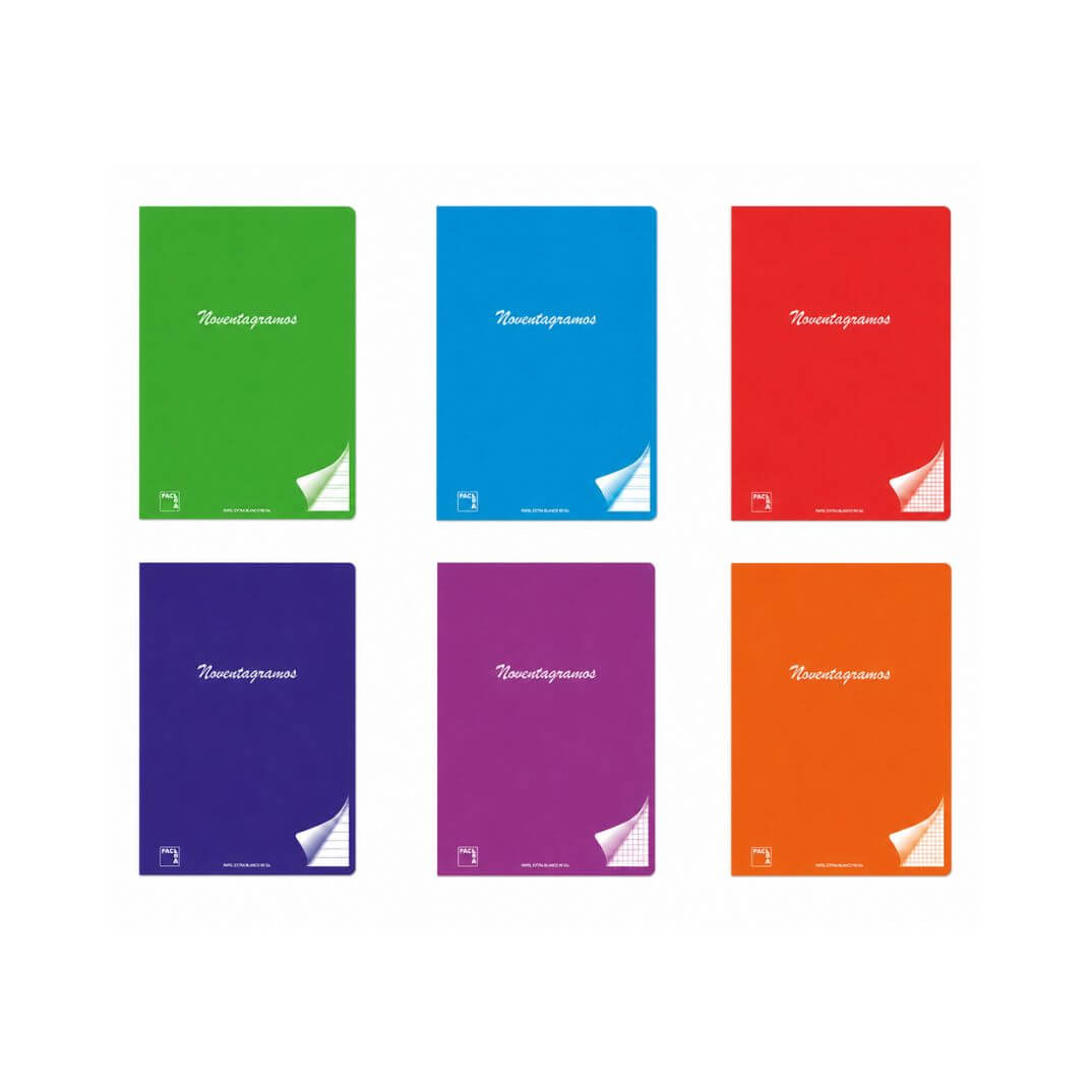 Quadern Pacsa A4 C4 48 fulls assortit de colors