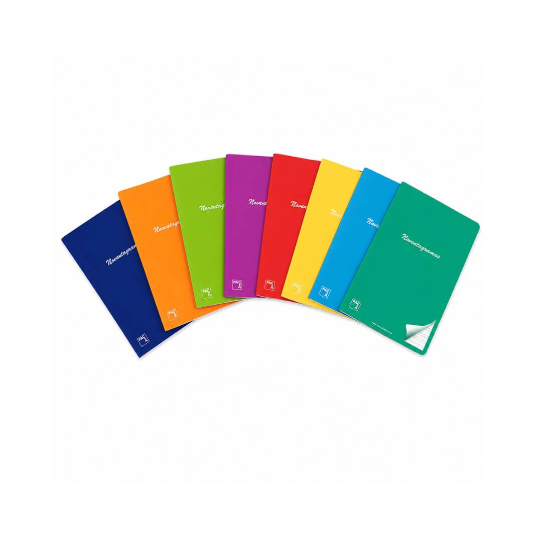 Cuaderno Pacsa A5+ C4 48 hojas colores surtidos