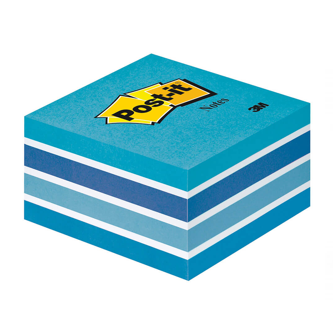 Bloc notas POST-IT® 2028B 76x76 azul pastel