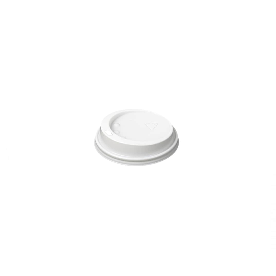 Paquete 100 tapas blancas para vaso 26336