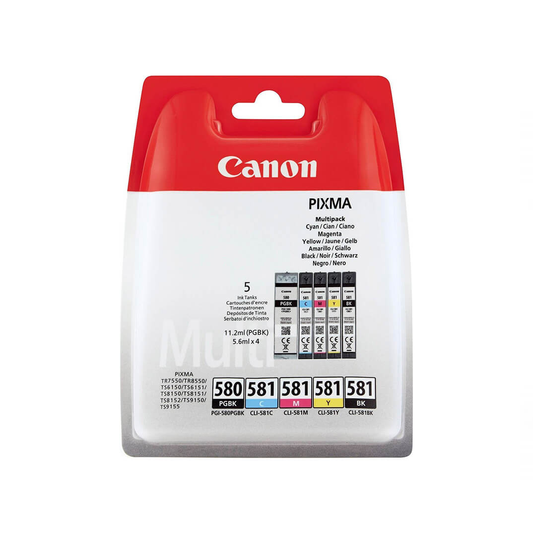 Canon PGI-580/CLI-581 -C/M/Y/K Multi Pack