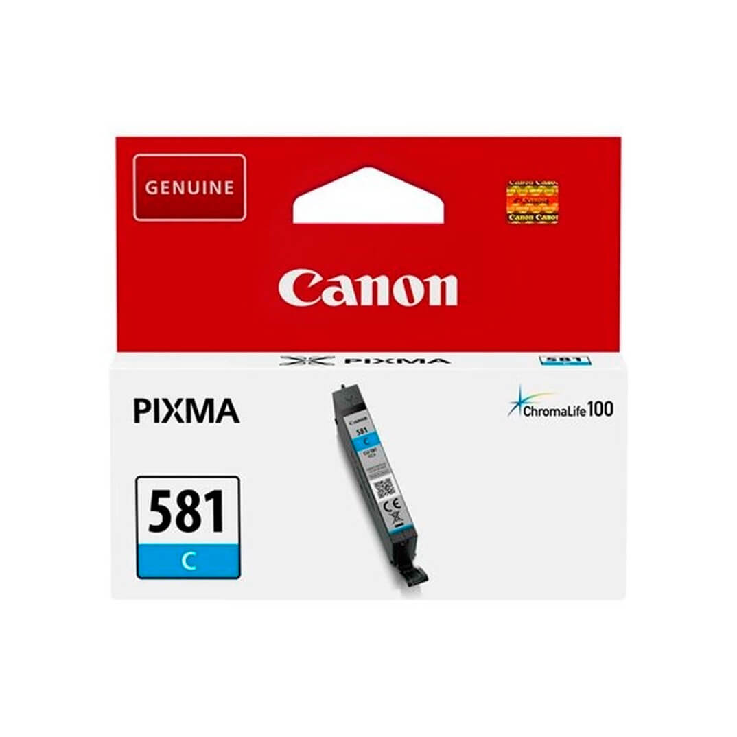 Canon cartucho CLI581 cian Pixma TS615x/TS815