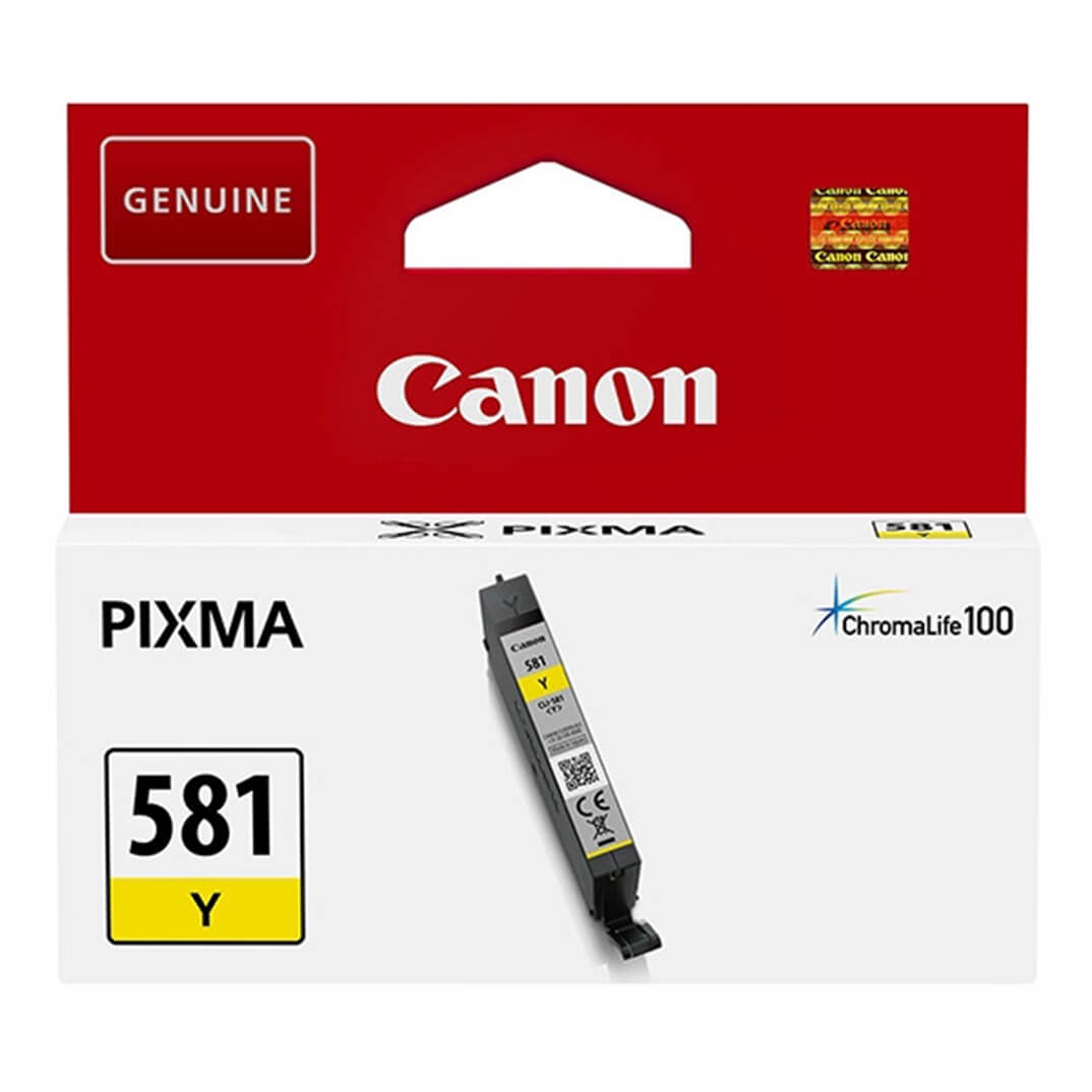 Canon cartucho CLI581 amarillo Pixma TS615x/TS815