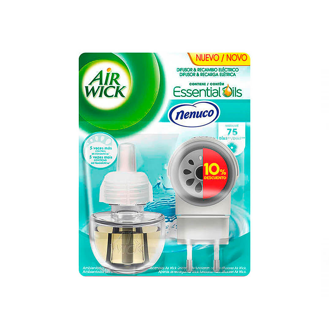 Ambientador Airwick aparato+recambio nenuco