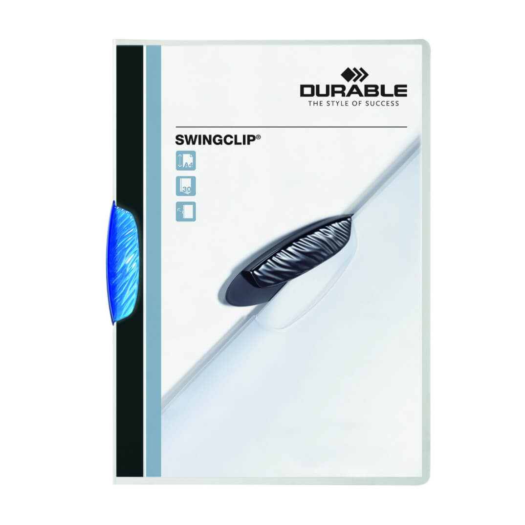 Carpeta con pinza Durable Swingclip azul
