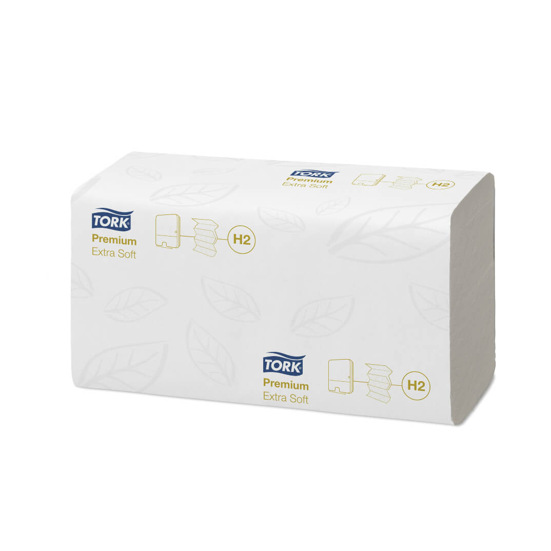 Paquet 100 tovalloletes per a Tork H2 G extra