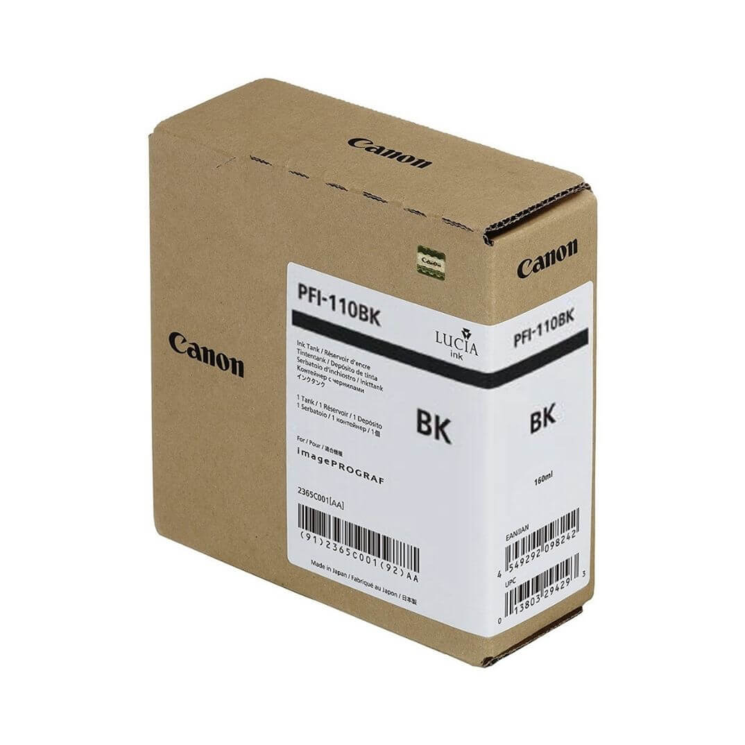 Tóner Canon pfi-110bk negro
