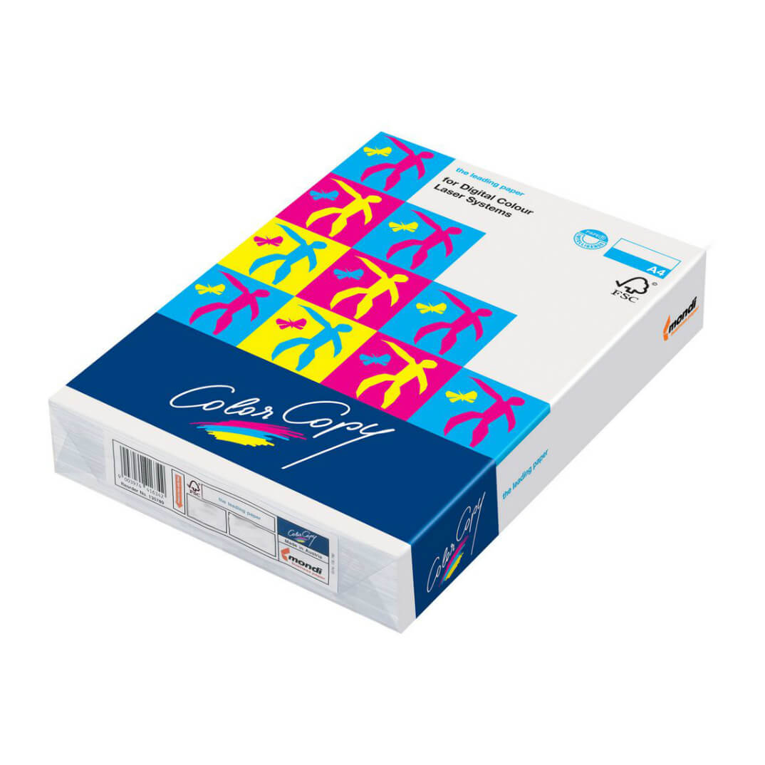 Paquete papel Color Copy A4 250g 125 hojas