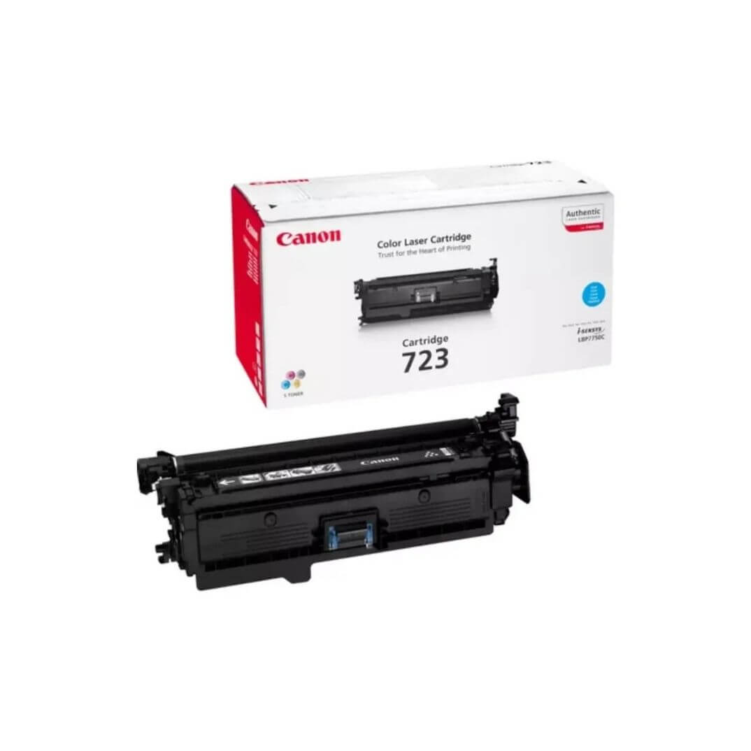 Canon tóner láser 723 para lbp7750 cian