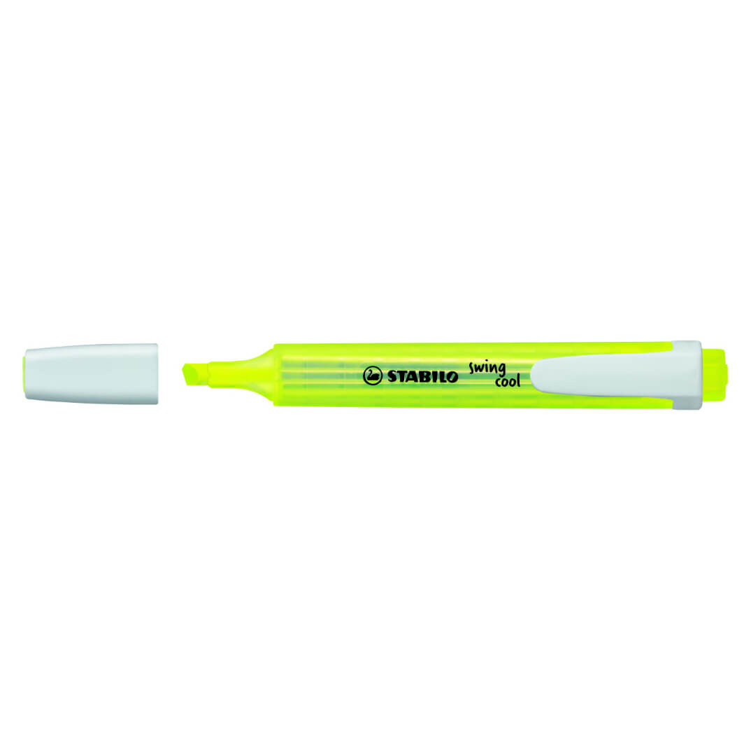Retolador fluor Stabilo swing groc