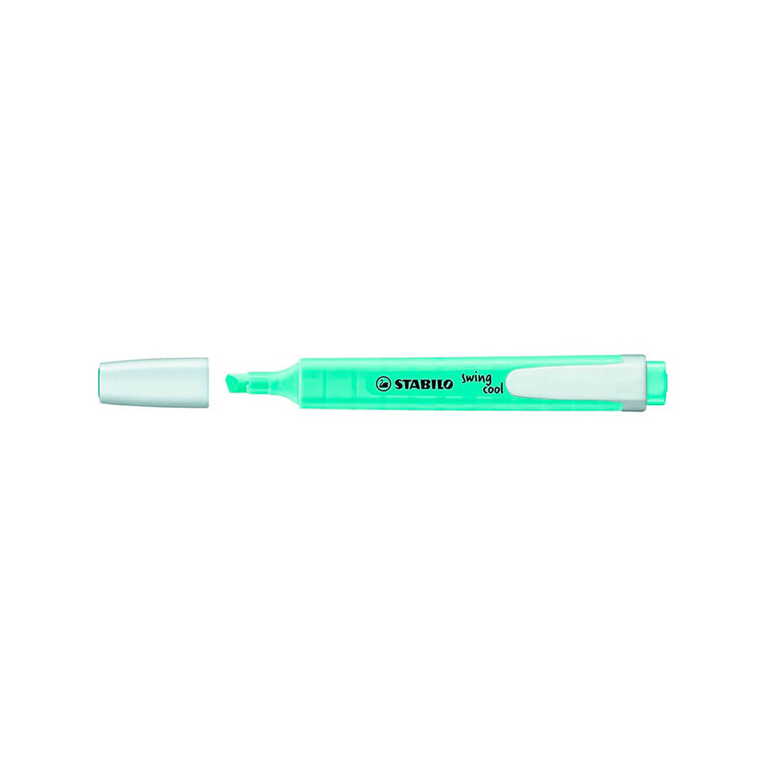 Marcador Stabilo Swing Cool pastel pizca de menta