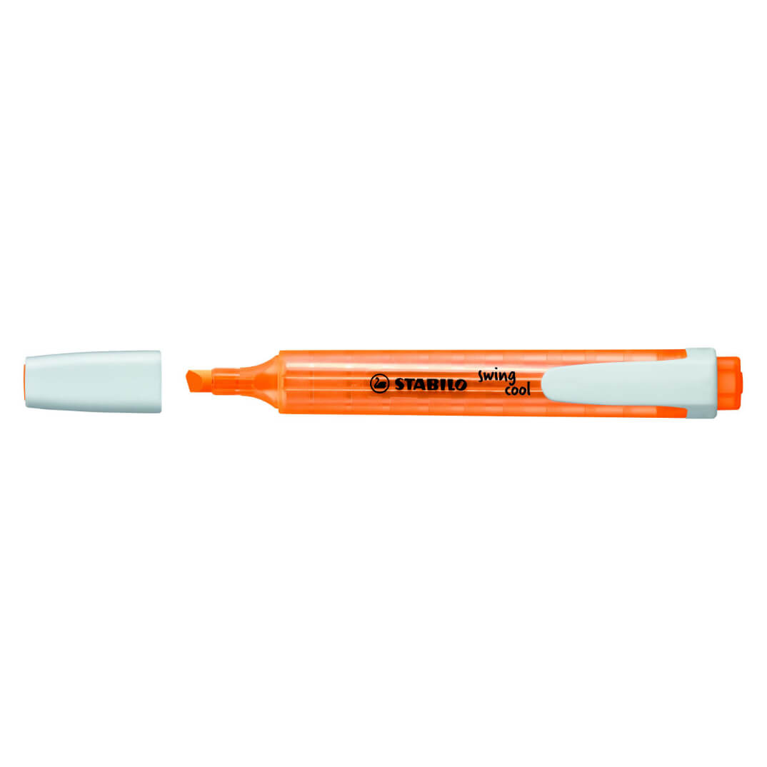 Rotulador flúor Stabilo swing naranja