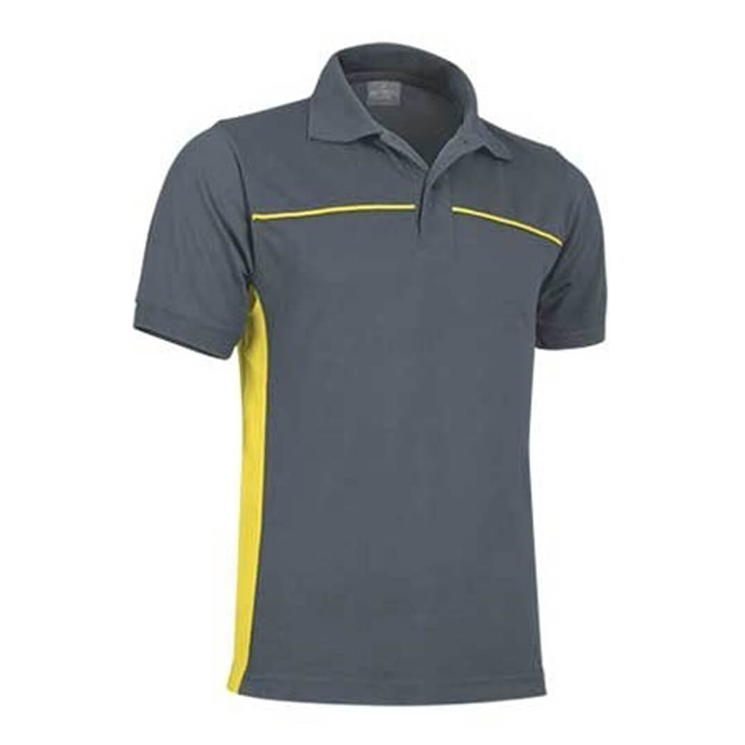 Polo Thunder combi A.V. gris-amarillo S