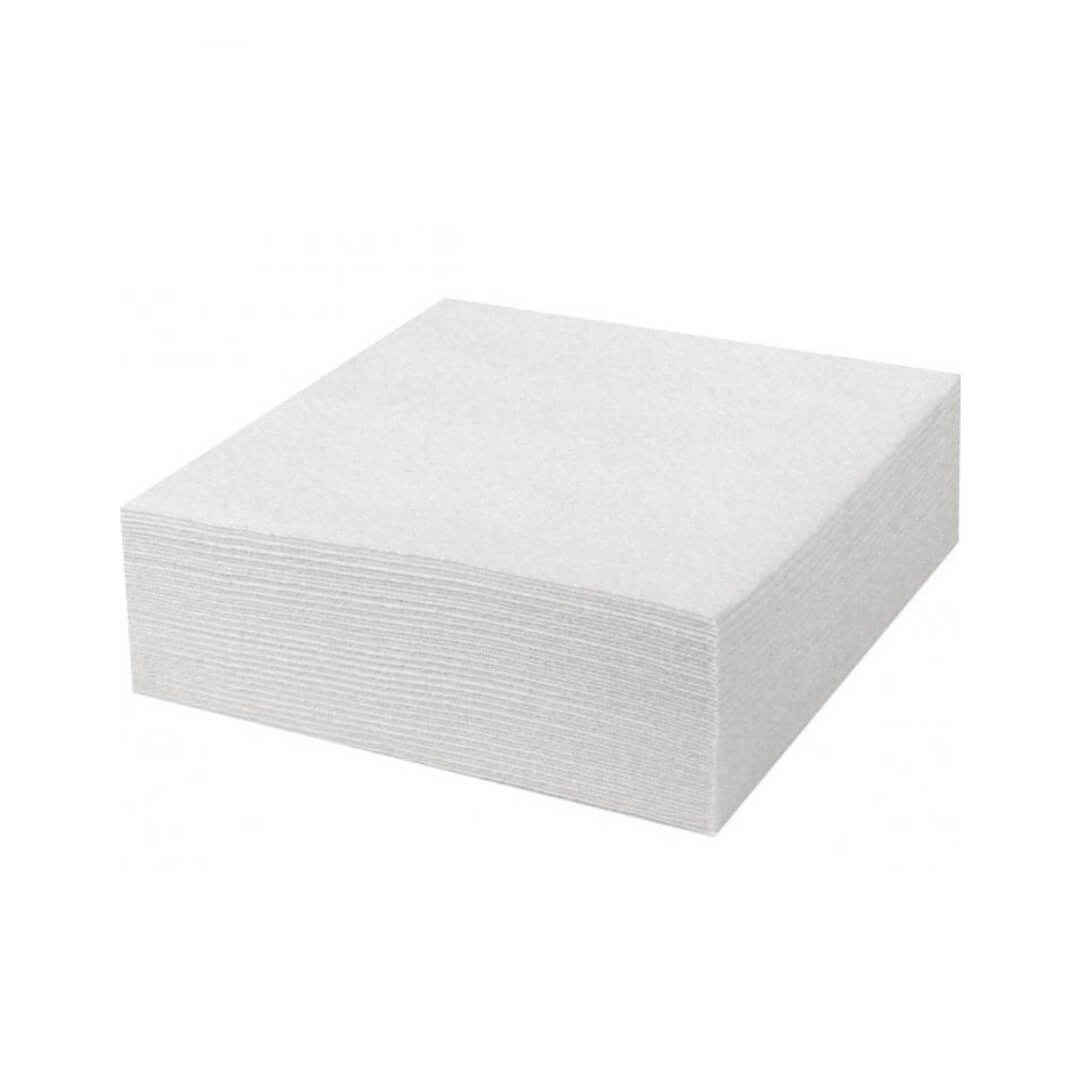 Paquete de 100 servilletas de papel 10x10cm