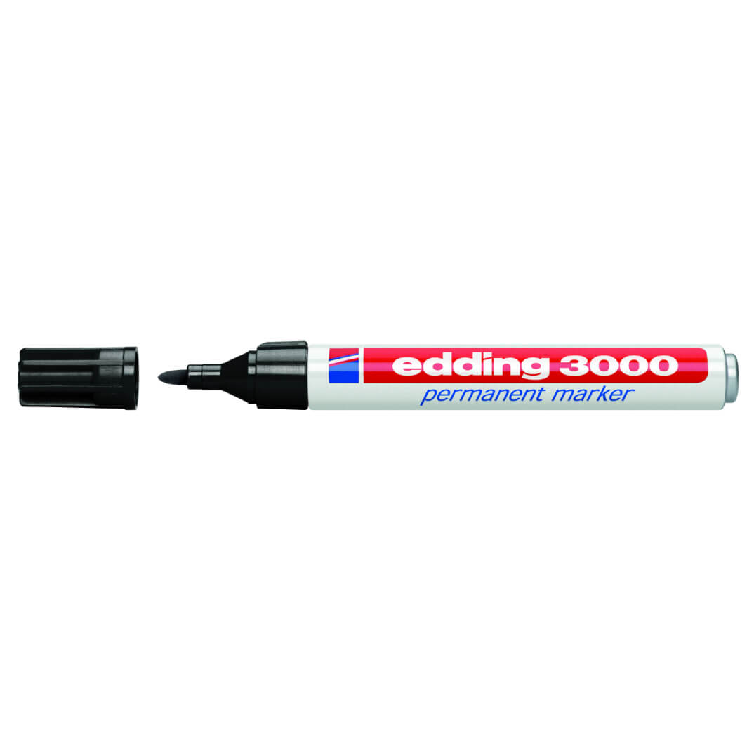 Rotulador edding 3000 negro