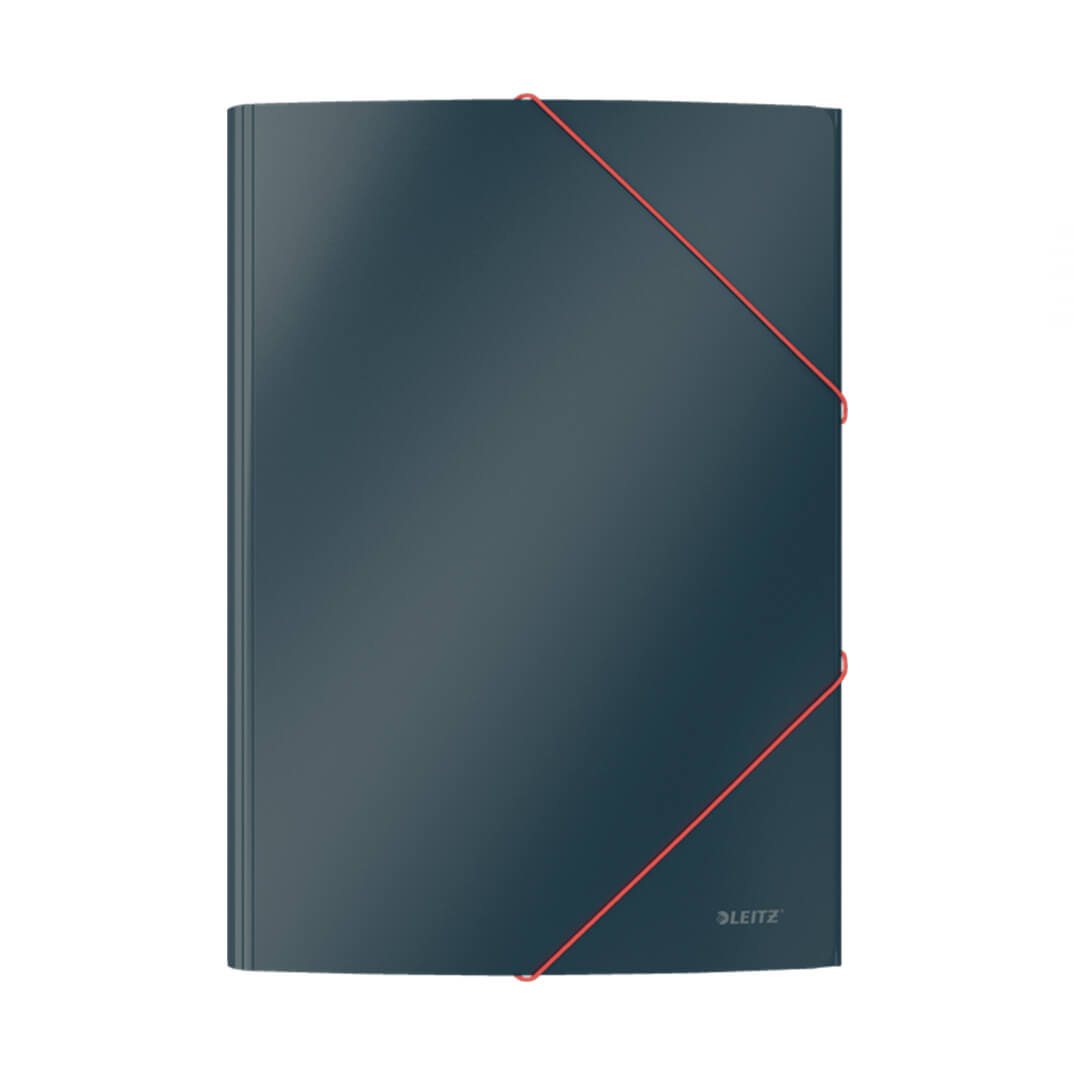 Carpeta de 3 solapas Leitz Cosy de cartón gris