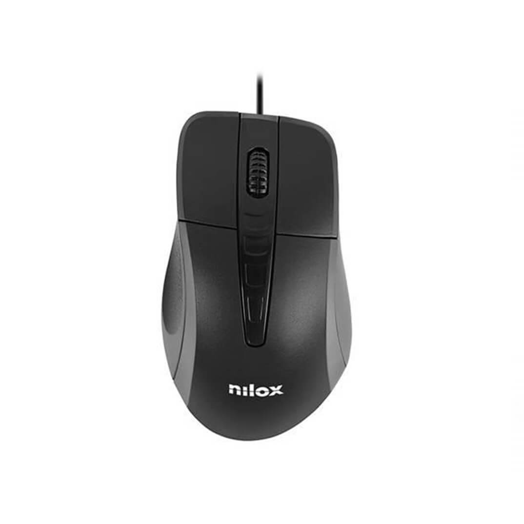 Ratolí òptic Nilox USB 1000 amb fil / USB