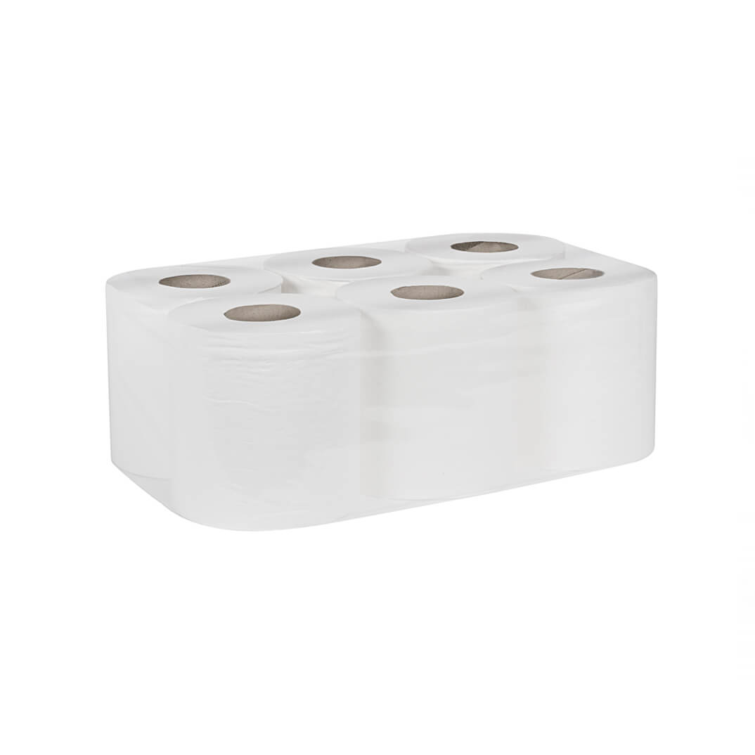Rollo papel secamanos autocorte 180m (pack 6)