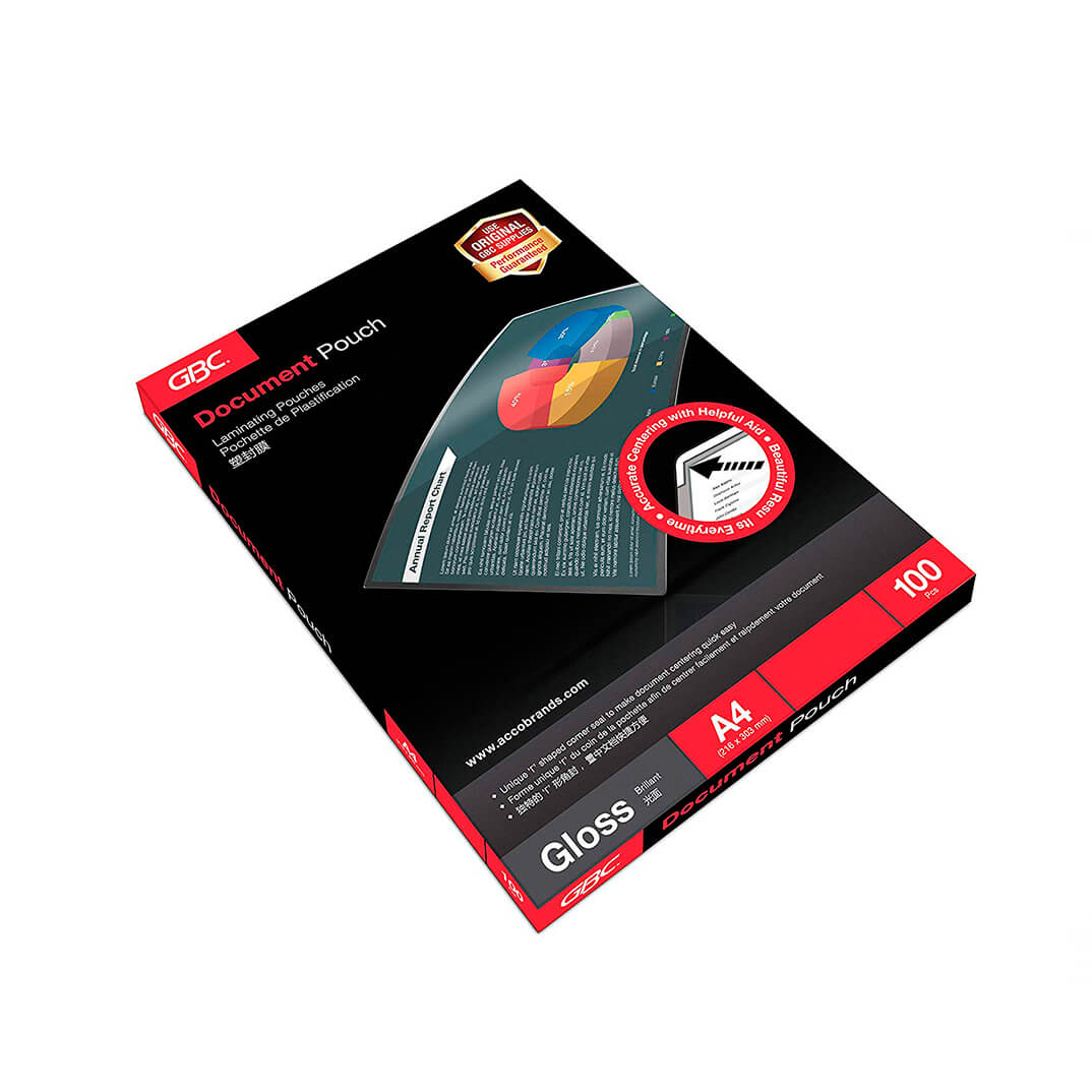Pouches A4 125 micras (100u)