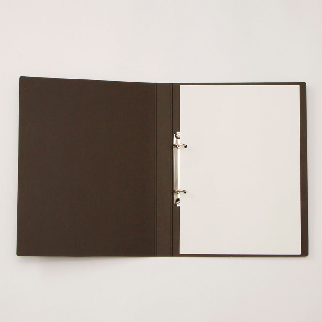 Carpeta Karman Foli 2 anelles 25mm negra