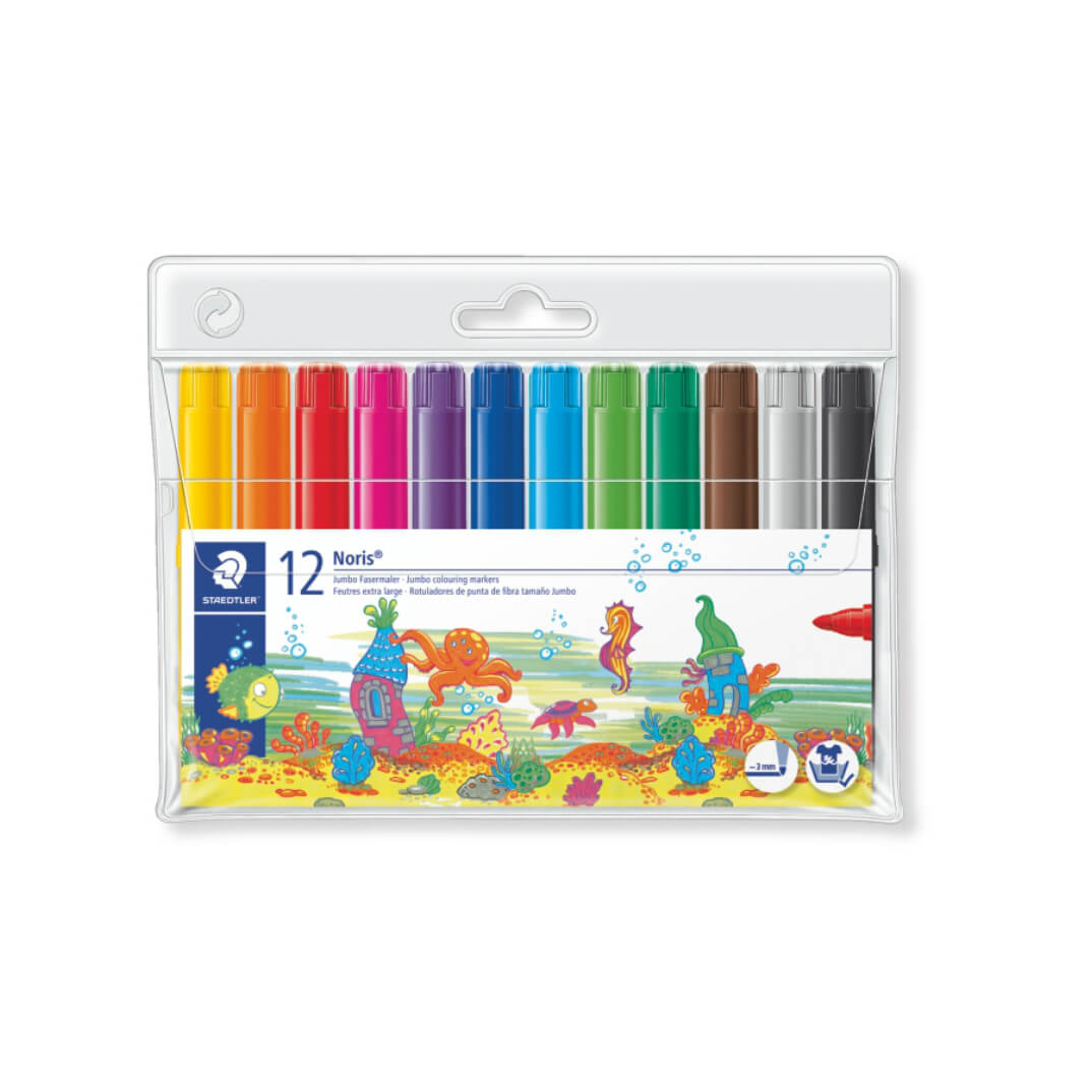 Estoig 12 retoladors staedler noris club