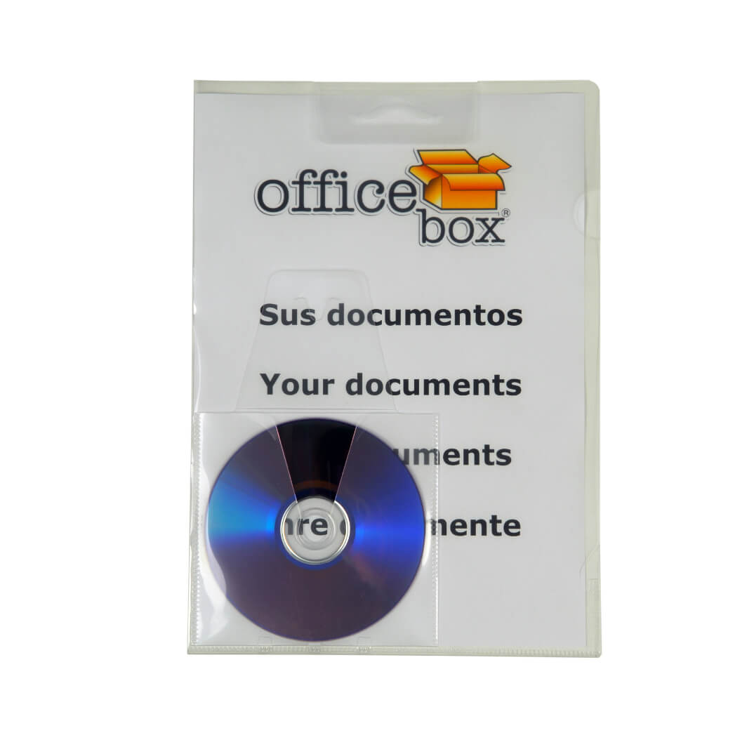 Dosier con bolsa para diskettes 3.5