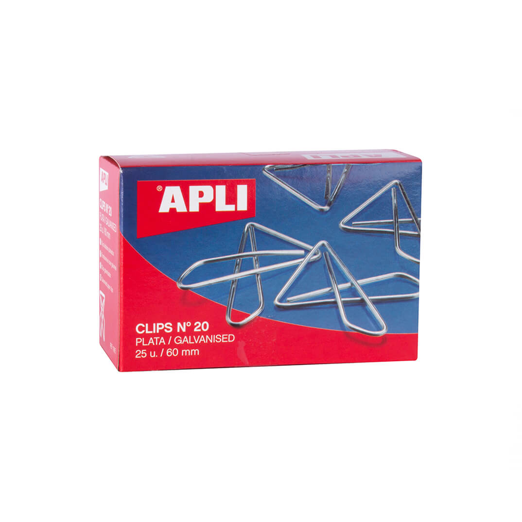 Clips mariposa nº 20 (caja25 )
