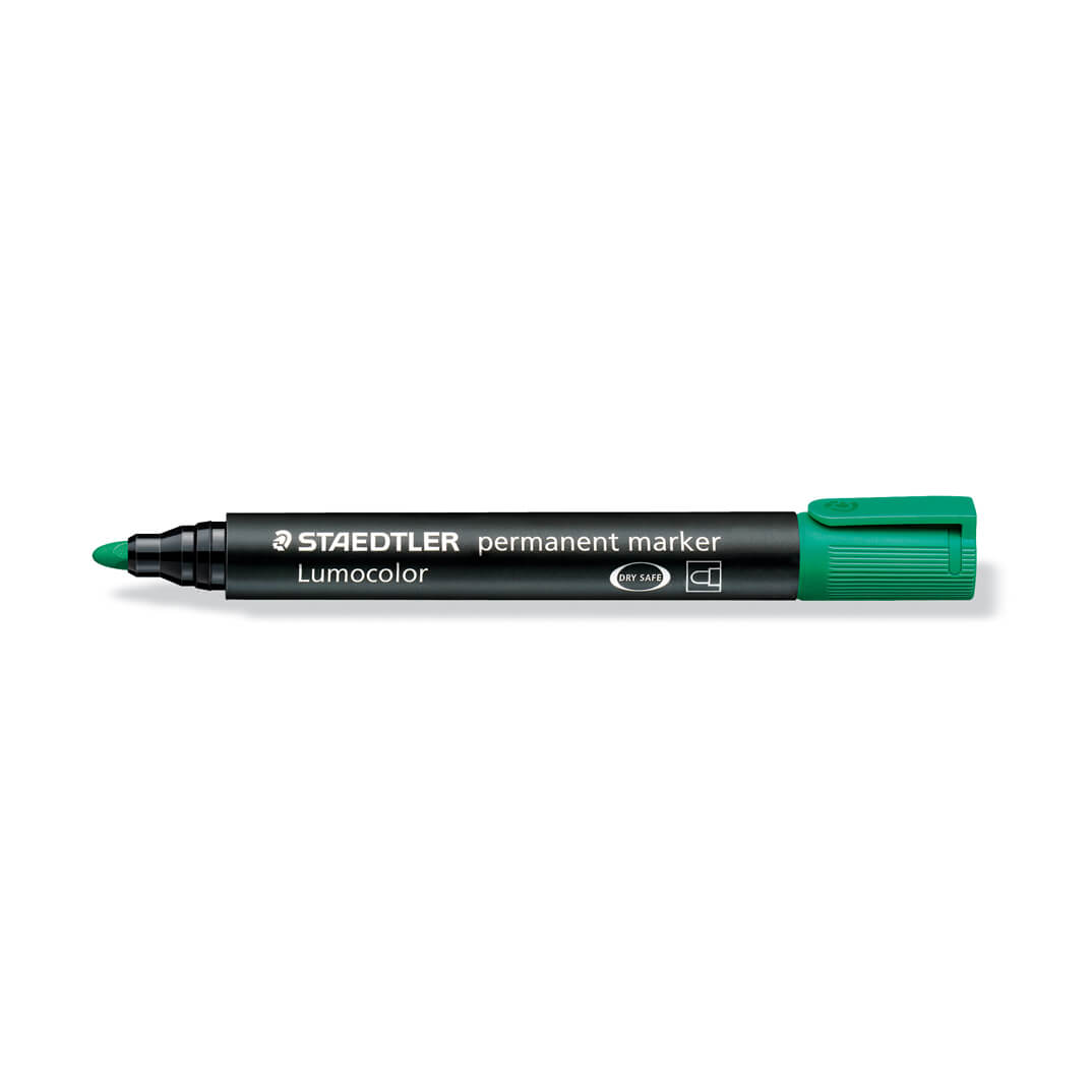 Retolador Staedtler permanent marker 352 verd