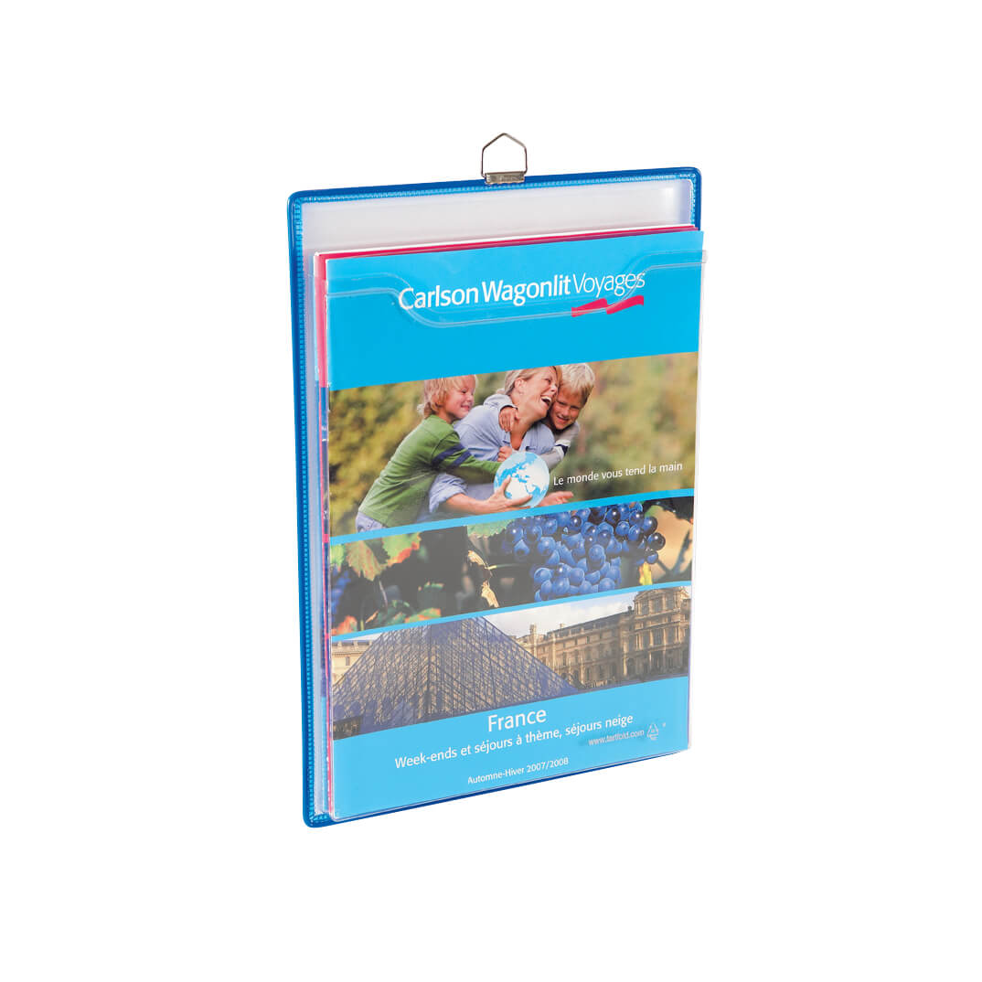 Funda A4 amb anella vertical (pack 5)
