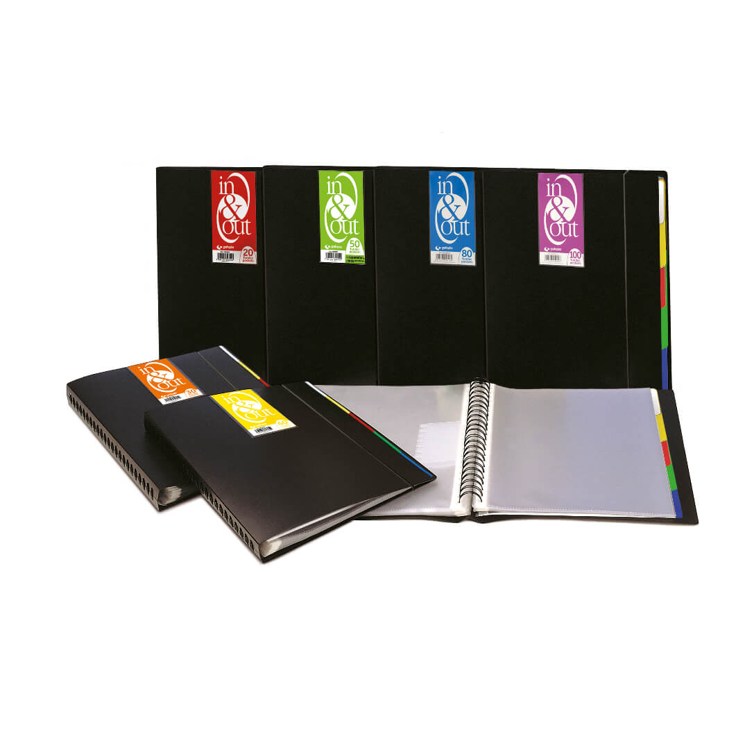 Carpeta 30 fundas in and out