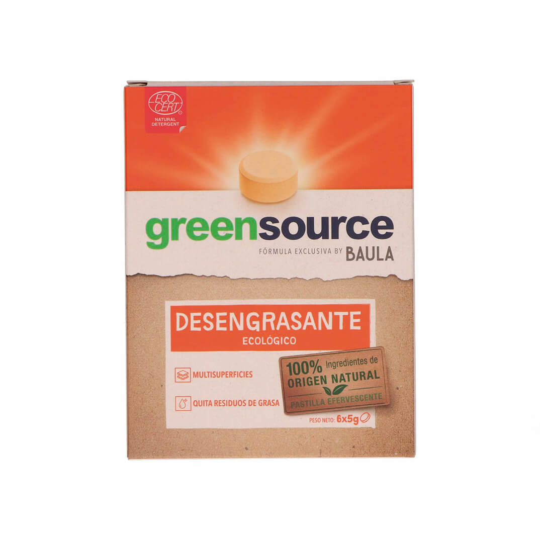 Desengrasante Ecológico en pastillas Greensource