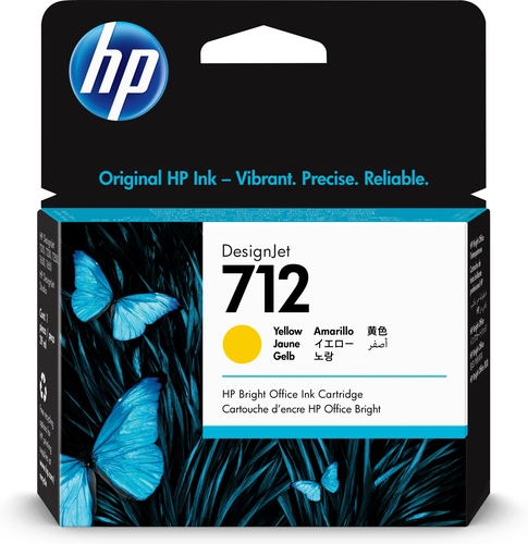 HP cartucho DesignJet nº 712 amarillo 29ml
