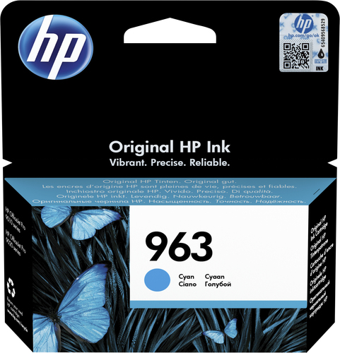 Cartucho de tinta original HP 963 cian